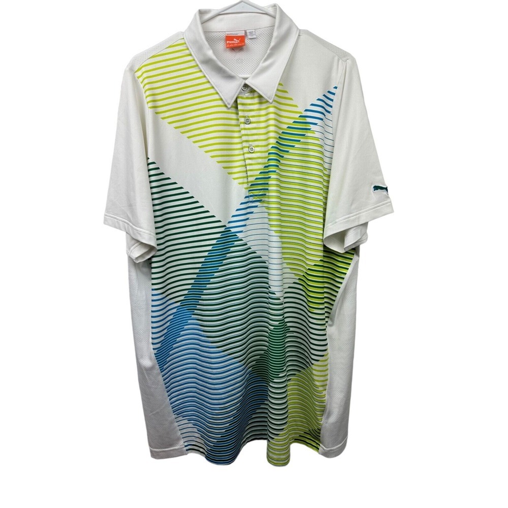 Puma Golf Short Sleeve Polo Shirt Size XXL Rudolf Dassler Sport